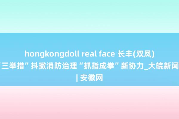 hongkongdoll real face 长丰(双凤)经开区“三举措”抖擞消防治理“抓指成拳”新协力_大皖新闻 | 安徽网